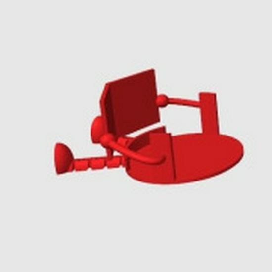 3D Printed Decorative Ornaments Storage for Home: Living Room and Bathroom Toilet Paper Holder