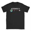 Awesome Artemis 2 Route Map SLS Rocket Launch Mission To The Moon TShirts Unisex WoUnisexs Cotton T Shirt Tee Shirt Summer Clothes
