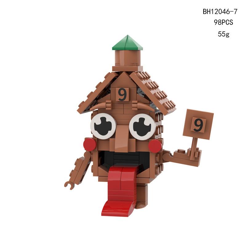 Steal A Brainrot Blocchi da Costruzione Cartone Animato Sammy Jandel Blocchi Giocattolo 67 Blocchi da Costruzione per Bambini Regalo di Compleanno Giocattolo da Costruzione