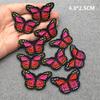 10Pcs Butterfly Patches Applique For Clothing Embroidery Patches On Clothes Diy Ironing Sewing Children Kids Stickers