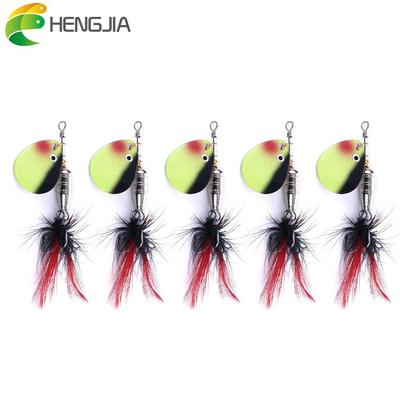 HENGJIA 6,1 g 6 cm Spinner Spoon przynęty wędkarskie pstrąg szczupak bas przynęta