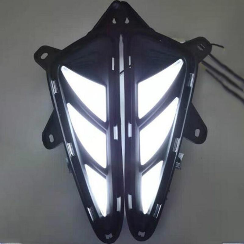 1 Set LED Tagfahrlicht Blinker Leuchte DRL Nebelscheinwerfer Bremslicht Für Toyota CHR C-HR 2016 2017 2018