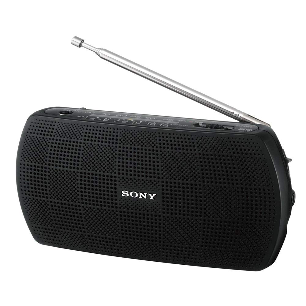 

Портативний радіоприймач Sony Wide FM Compatible Black B SRF-19 FM/AM SRF-19