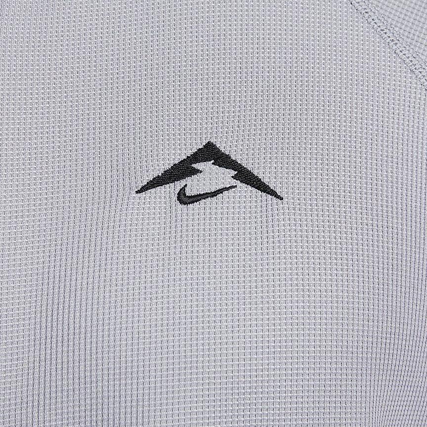 Nike Dri-Fit Trail Einfarbig Vielseitig Bequem Feuchtigkeitsableitend Warm Langarm T-Shirt Herren Oberteile Zementgrau FV9995078