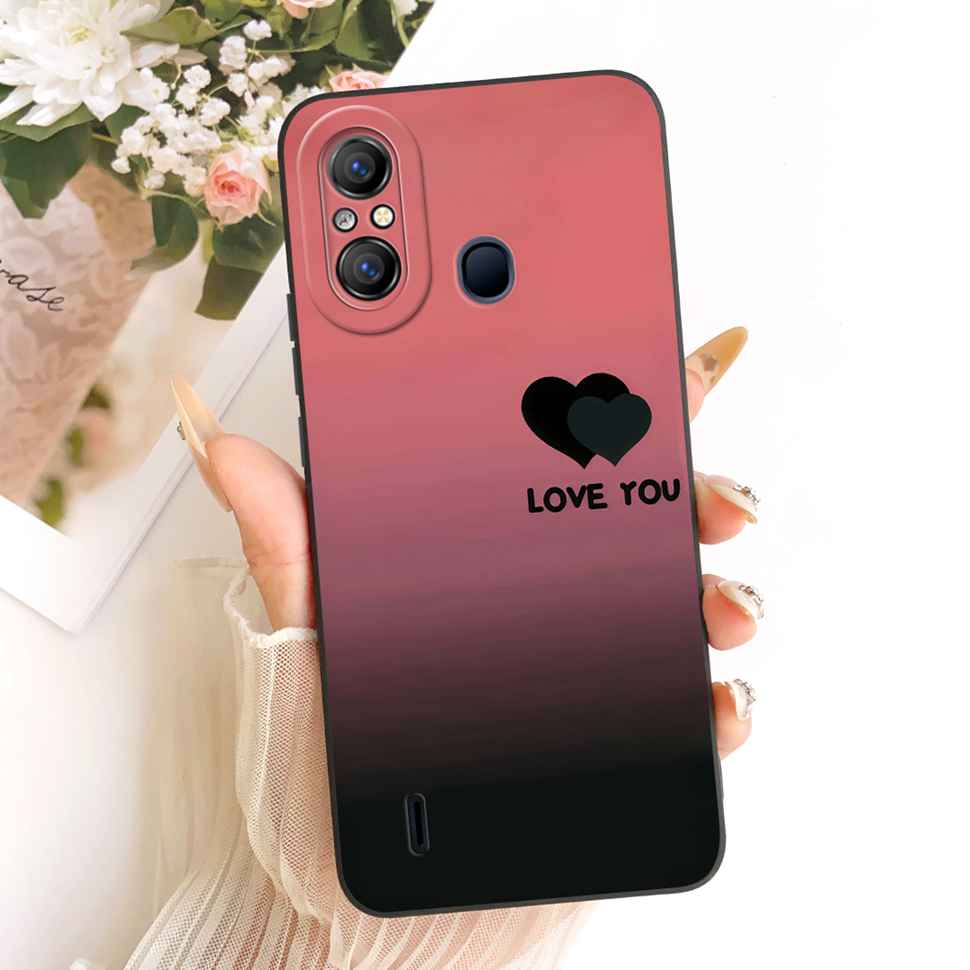 For Itel A58 Case Itel A49 Cover Petty Butterfly Shockproof Phone Case For Itel A58 ItelA49 Back Cover Soft Silicone Fundas