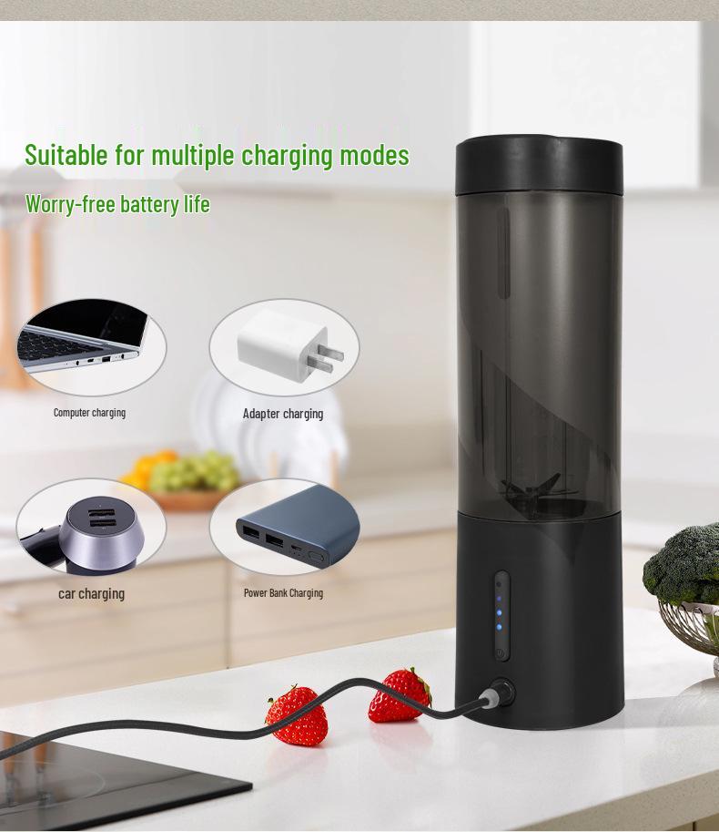 Magnetic Rechargeable Portable Juicer & Ice Crushing Blender