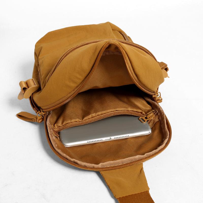 Multifunkční venkovní malá taška Sportovní voděodolná taška přes rameno crossbody Nylonová náprsní taška