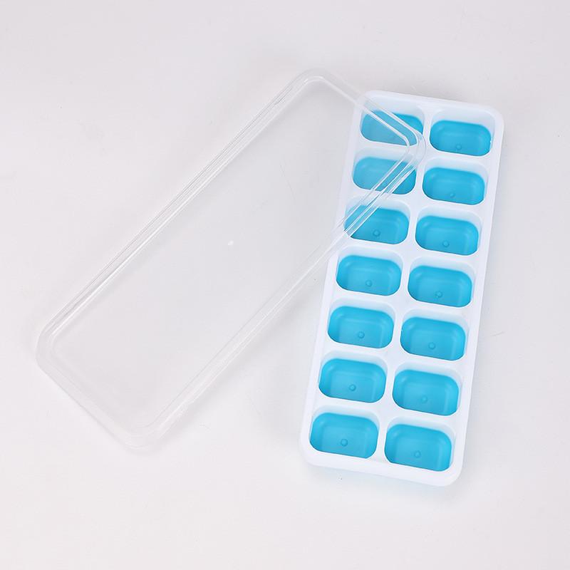 

Подносы Кухонные Кубические Формы Гибкое Основание Легкое Извлечение Инструменты для Приготовления Кубиков Льда синий