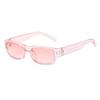 UV400 Protection Black Shades Narrow Square Frame Driving Glasses  for Women Men