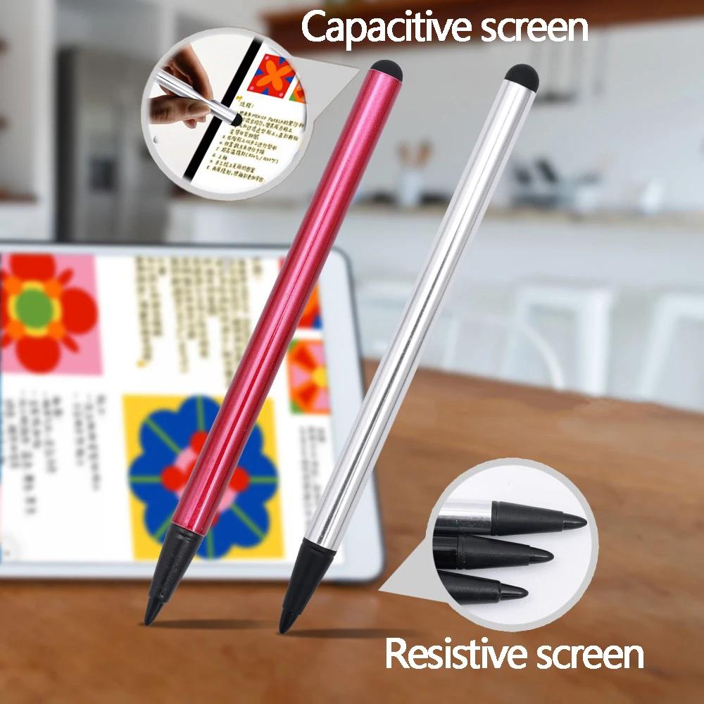 1/3Pcs Smart Phone Tablet Touchscreen Stylus Pens Universal Capacitive/Resistive Stylus Pen for iPad Samsung Rubber Pen
