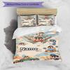 3pcs Duvet Cover Set (1*Duvet Cover + 2*Pillowcase, Without Core), Custom Name Crayon Shin chanPattern Bedding Set, Home Bedroom Decor Gift