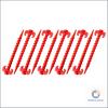 Plastic Threaded Croissant Floor Nails, Tent Nails, Canopy Nails, Spiral Outdoor Mountaineering Extended Tent Accessories, Black 10pcs.