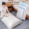 Transparent Vacuum Storage Bag for Clothes and Quilts