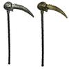 Halloween Ghostfestival Weapons And Weapons Rattan Death Sickle Toys Props Plastic Party Decoration Three-pronged Scepter