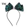 Eye Catching Festival Hair Accessories Halloween Headband with Spider Web Bow And Eyeball/Pumpkin/Ghost Decor for Lightweight Adults Kids Cosplay