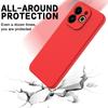 For TECNO Spark 30C 5G/Pop 9 5G Case Liquid Silicone Phone Back Cover with Hand Strap