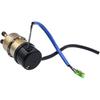 49040-1055 12V Electric Fuel Pump with 27034-1053 Fuel Pump Cut Off Relay Fit for Kawasaki Mule 2510 3010 3000 3020 2500 2520 1000 Engine (8mm