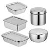 304 Stainless Steel Food Sample Storage Box Set