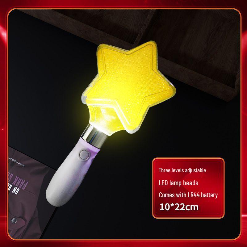 

Silver Edge Star Concert Flashing Stick - Event Atmosphere Prop