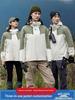 Three-in-One Windproof & Waterproof Outdoor Jacket - Anti-Static, Wear-Resistant, Casual Autumn/Winter Workwear with Custom Logo.