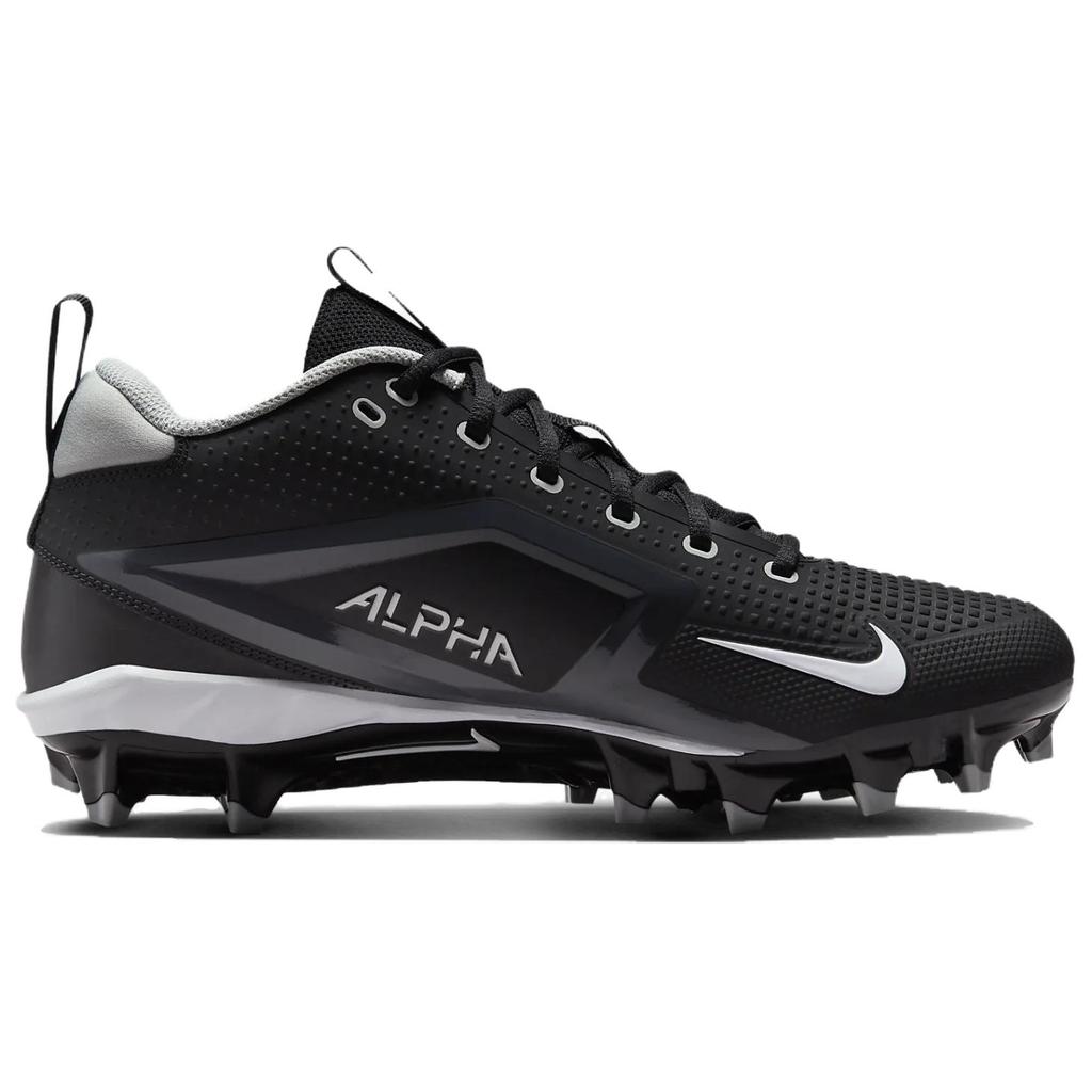 Nike Alpha Menace 4 Varsity Black White Men Sneakers Light-Smoke-Grey Metallic-Silver FN0027-001
