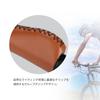 Bicycle handle grip (PU made, brown) | Lightweight & anti-slip