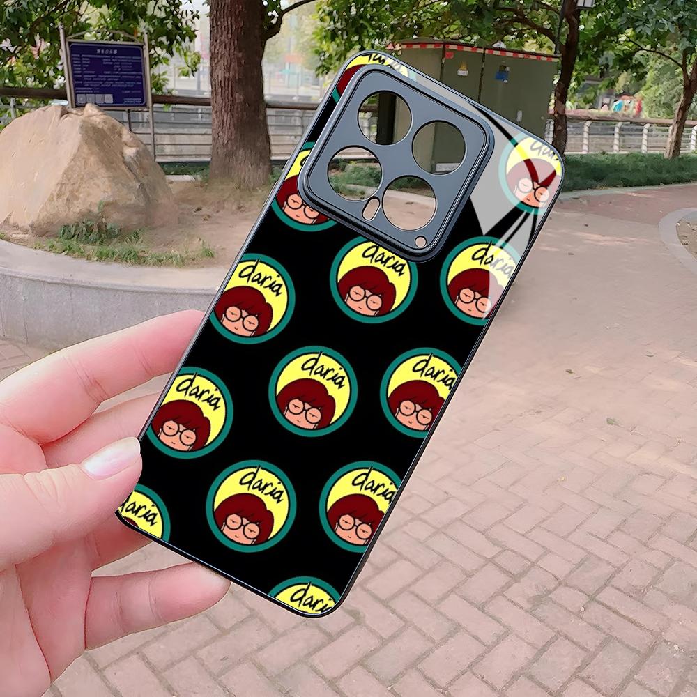

Милый Мультяшный Чехол для Телефона DariaS для Xiaomi Redmi Note 14 13 12 14c 13c 13x A5 A3 A2 Pro plus Стеклянная Крышка Redmi Note 12Proplus