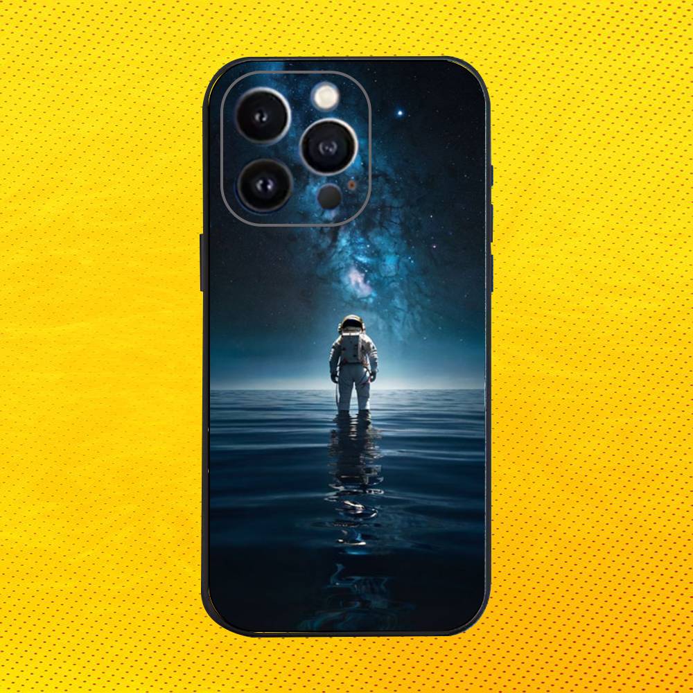 

Interstellar Phone Case For iPhone 16e,16,15,14,13,12,11,Pro,X,XS,Max,XR,Plus,Mini Soft Black Cover iPhone16pro