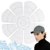 Cooling Hat Insert PCM Cooling Caps Liner Hard Hat Cooling Cold Packs Soothing Ice Summer Universal Hat Fit For Relieve Heat