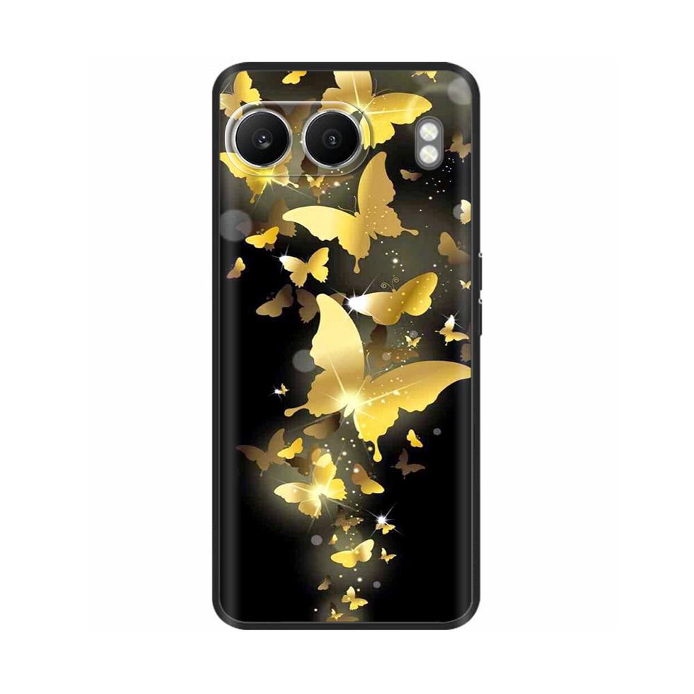 For Oneplus Nord 4 Case Fashion Silicone Black Soft Bumper Back Cover For OnePlus Nord4 5G Phone Cases Cartoon TPU Coque Shells