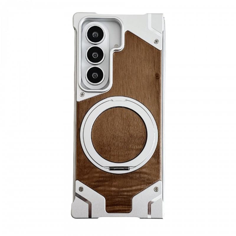 Phone Case Galaxy Z Fold8 Ultra Fold7 Metal Magnetic Stand Anti-Scratch Shockproof Heat Dissipation