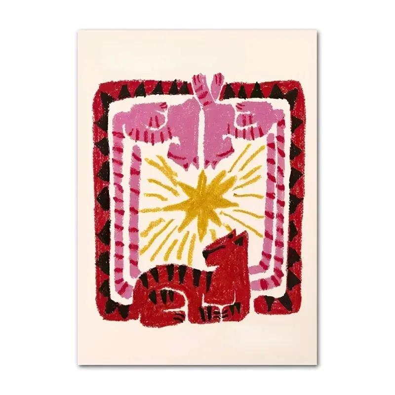 Fashion Leopard Animal Living Room Carpet Retro Art Bedroom Bedside Kitchen Mat Home Coffee Tables Large Area Rug Decoration