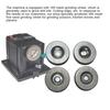 Premium-12Pcs 50Mm Diamond Grinding Wheel Circle Disc For Electric Multifunctional Sharpener Grinder Sharpening Accessories