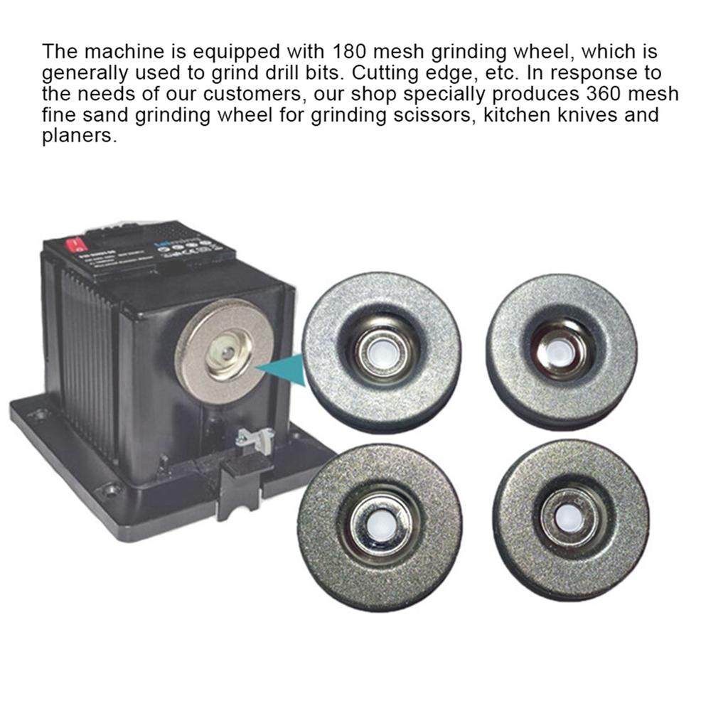 Premium-12Pcs 50Mm Diamond Grinding Wheel Circle Disc For Electric Multifunctional Sharpener Grinder Sharpening Accessories