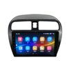 For MITSUBISHI Mirage Spacestar Attrage 2012-2018 2 Din  9 Inch Panel DVD GPS MP5 Android Player Dash Frame  Car Accessories