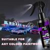 3in 1 High Protection Quick Car Coating Spray, Multi-functional Coating Renewal Agent, Ceramic Car Coating Agent Spray, Plastic