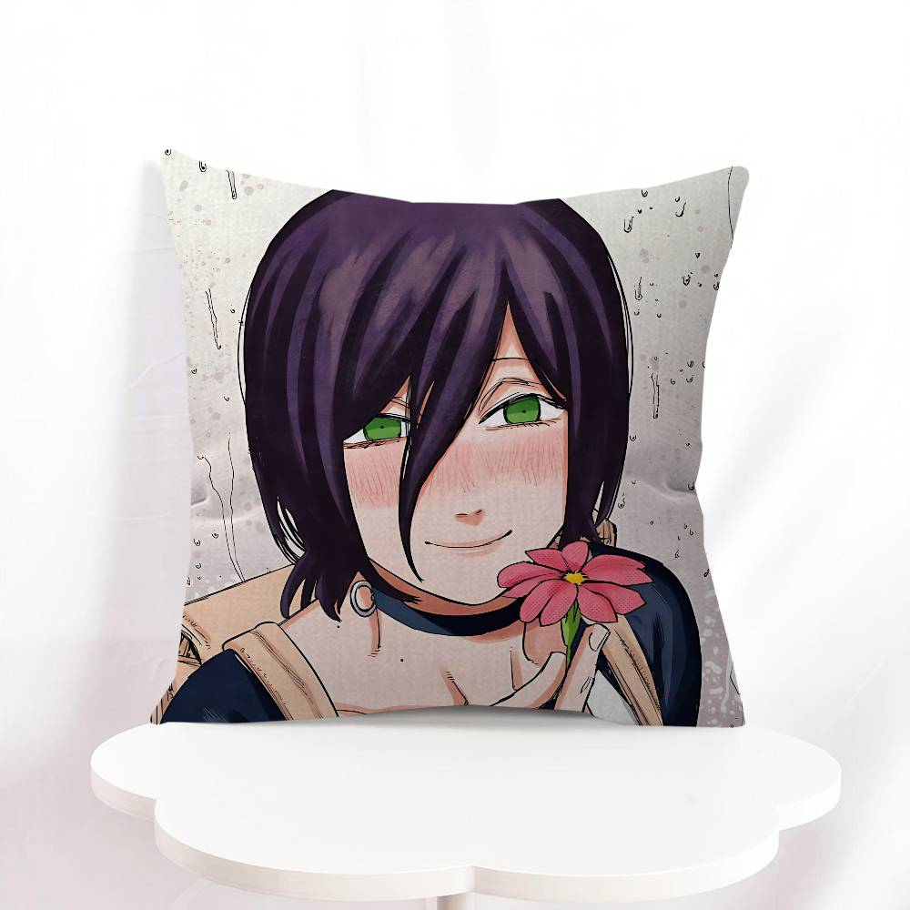 R-Reze Аниме Подушка Подарки Мебель для Дома и Офиса Спальня Диван Автомобильная Наволочка Чехол 45х45см 16x16Inch