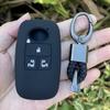 Silicone Car Key Cover Case Shell for Toyota RAIZE for Daihatsu Rocky 4  Buttons Key Cover Case Car Accessories