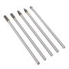 5pcs   Tool Carbide Burr Set 150mm Double Grain   Handle Alloy Impeller Polishing Tool for Chamfering Grinding Engraving