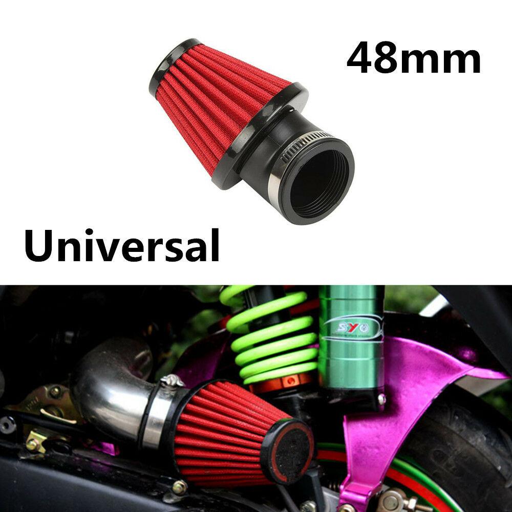48mm Universal 45° Bend Car SUV Motorcycle Racing 3"Cold Air Intake Filter Kit