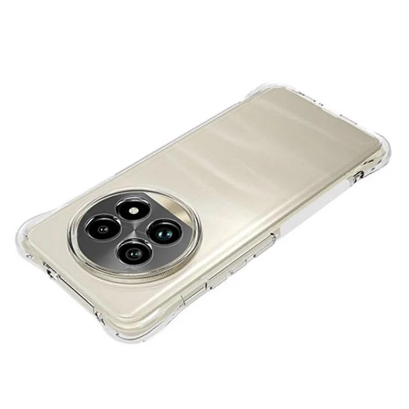 

For Realme 13 Pro 5G (Global) Clear TPU Case WANLONFENG TM Series 2.0mm Phone Back Cover Transparent