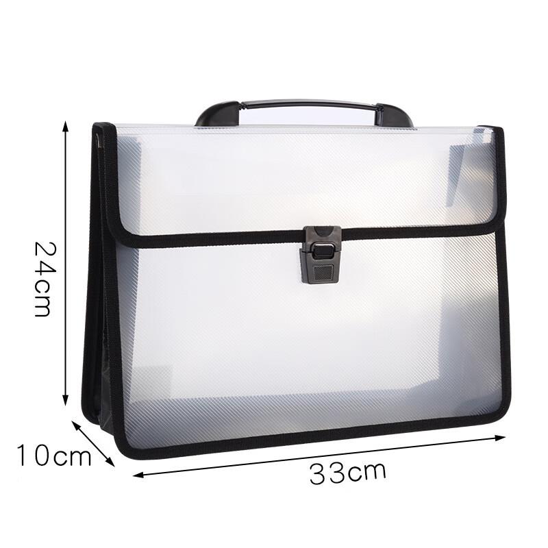 

Прозрачная папка-конверт формата А4 большой вместимости