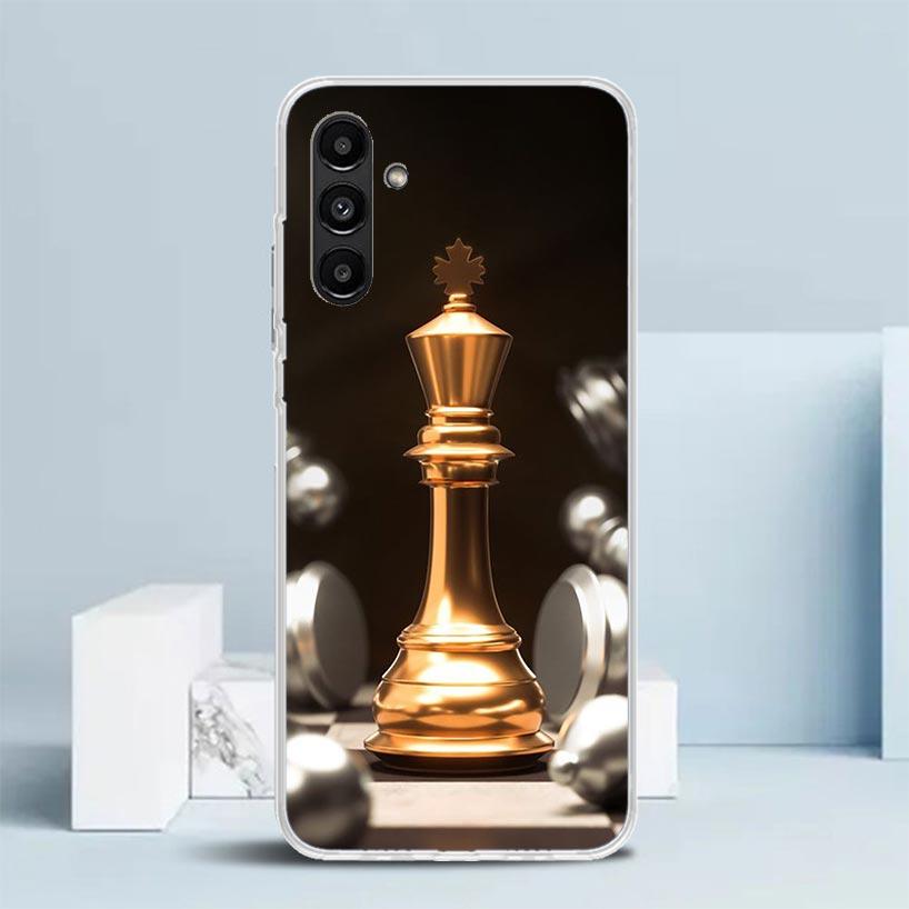 

Competitive Chess Game Phone Case For Samsung Galaxy A17 A37 A57 A16 A15 A14 A13 A56 A55 A54 A53 A36 A35 A34 A33 A26 A25 A24 A23 Samsung A33