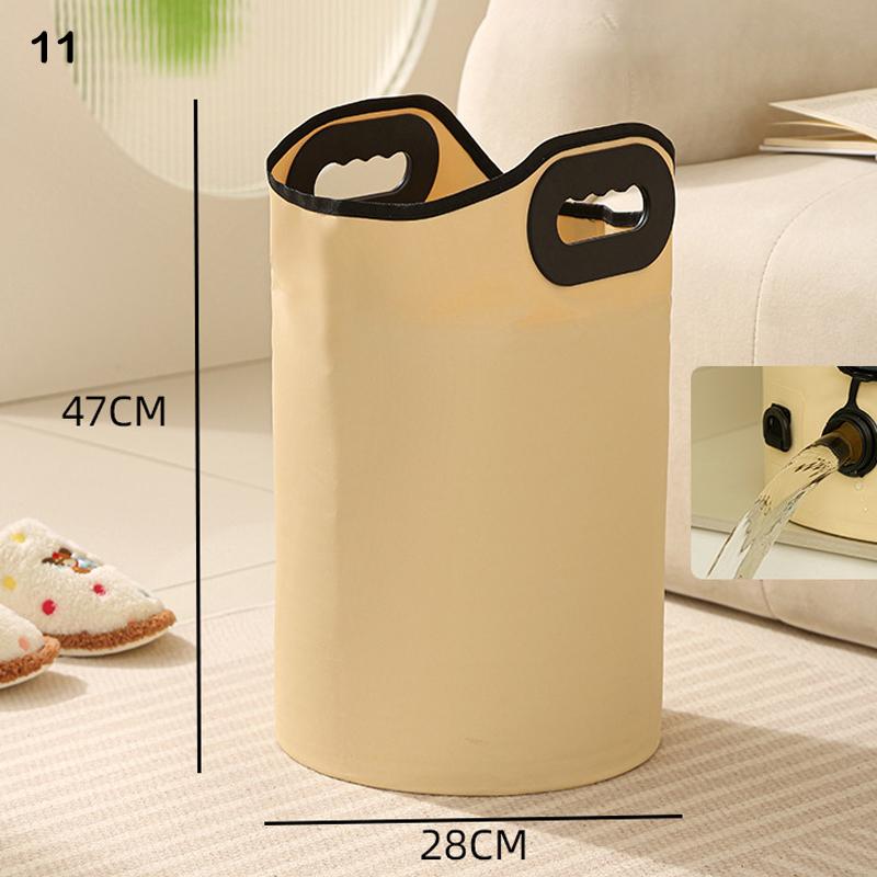 Portable Foldable Deep Soaking Foot Bath Tub High Bucket With Drainage For Home Spa Relaxation Travel Warm Soaker For Feet Care