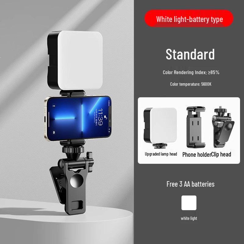 Mini Portable RGB Fill Light for Selfies, Streaming, and Photography