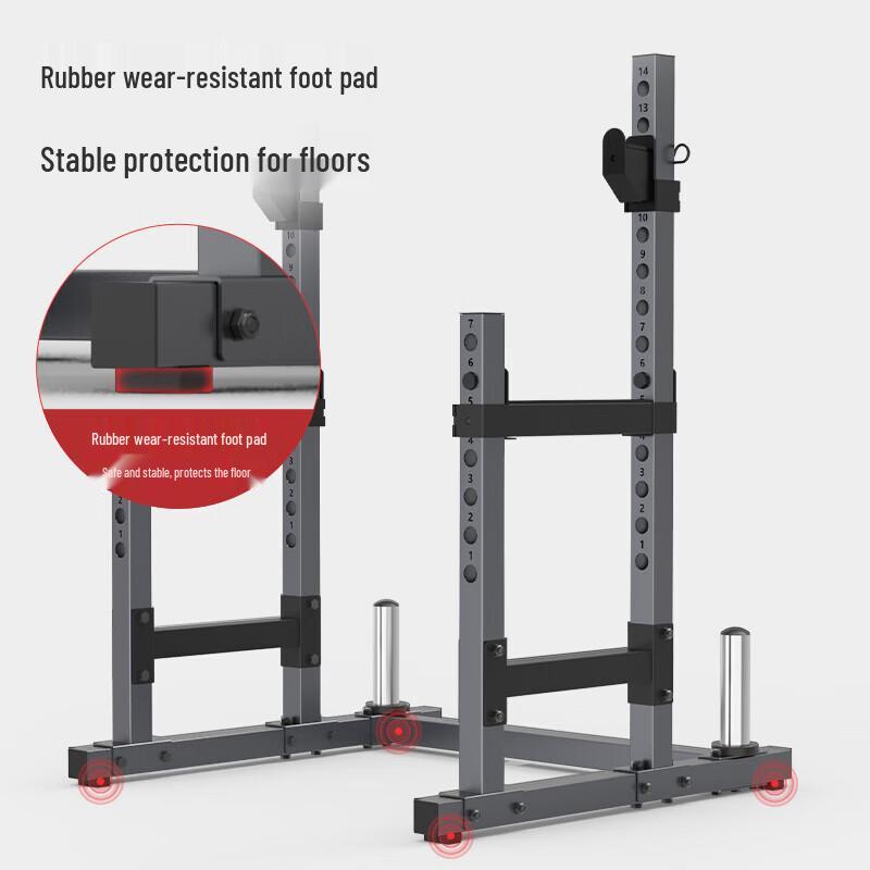Jiereite Multi-functional Heavy-Duty Squat Rack