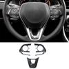 Car Steering Wheel Button Trim Cover Sticker For Toyota RAV4 XA50 Corolla E210 Hybrid      2024 Accessories