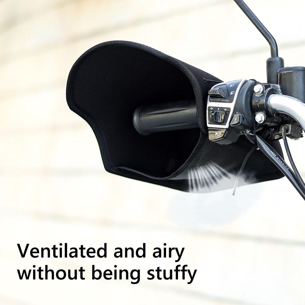 Motorcycle Grip Handlebar Muffs Windproof Sun Protection Breathable Handguards