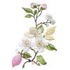 1Pcs Jacket Jeans Craft Accessories Flower Embroidery Patch Iron On Elegant Patches For Clothes Bags DIY Embroidered Stickers