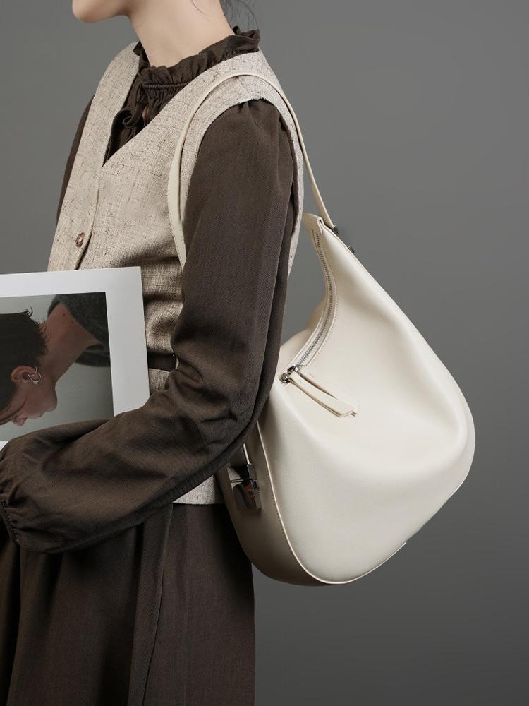 Zency New 2024 Simple Hobo Underarm Bag For Women